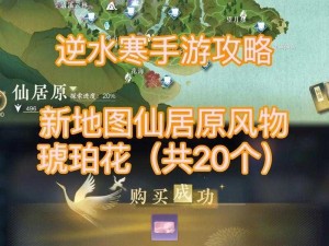 逆水寒手游琥珀花获取攻略：详细步骤指引，轻松获取珍贵琥珀花