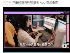 详细的鉴黄师轻量板 Abb 安装指南