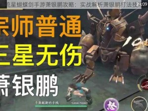 流星蝴蝶剑手游萧银鹏攻略：实战解析萧银鹏打法技巧