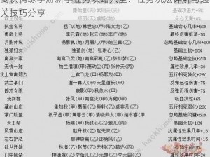 剑侠情缘手游新手任务攻略大全：任务玩法详解与通关技巧分享