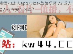 草莓视频73成人app73ios-草莓视频 73 成人 app73ios是否存在安全风险？