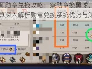 阴阳师勋章兑换攻略：寮勋章换黑球，收益最划算深入解析勋章兑换系统优势与策略