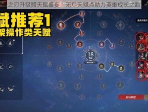 征服之刃升级赠天赋盛宴：无尽天赋点助力英雄成长之路揭秘