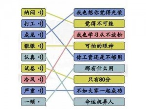 汉字找茬王网络词连线解析通关攻略大全：从初识到精通的攻略秘籍