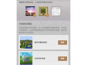 探究我的世界材质包安装无效之谜：材质包为何无变化原因解析