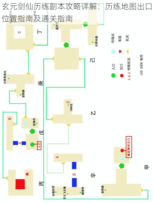 玄元剑仙历练副本攻略详解：历练地图出口位置指南及通关指南