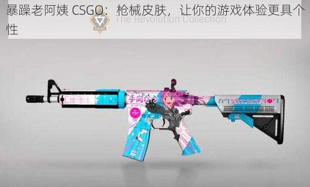 暴躁老阿姨 CSGO：枪械皮肤，让你的游戏体验更具个性