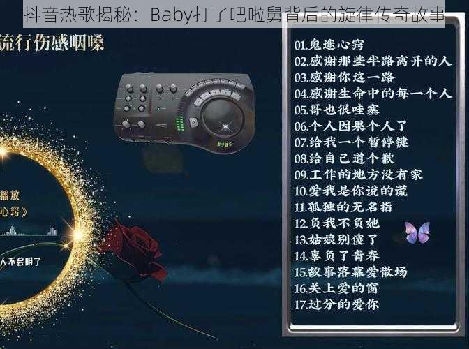 抖音热歌揭秘：Baby打了吧啦舅背后的旋律传奇故事