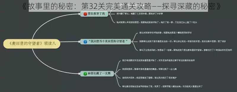 《故事里的秘密：第32关完美通关攻略——探寻深藏的秘密》