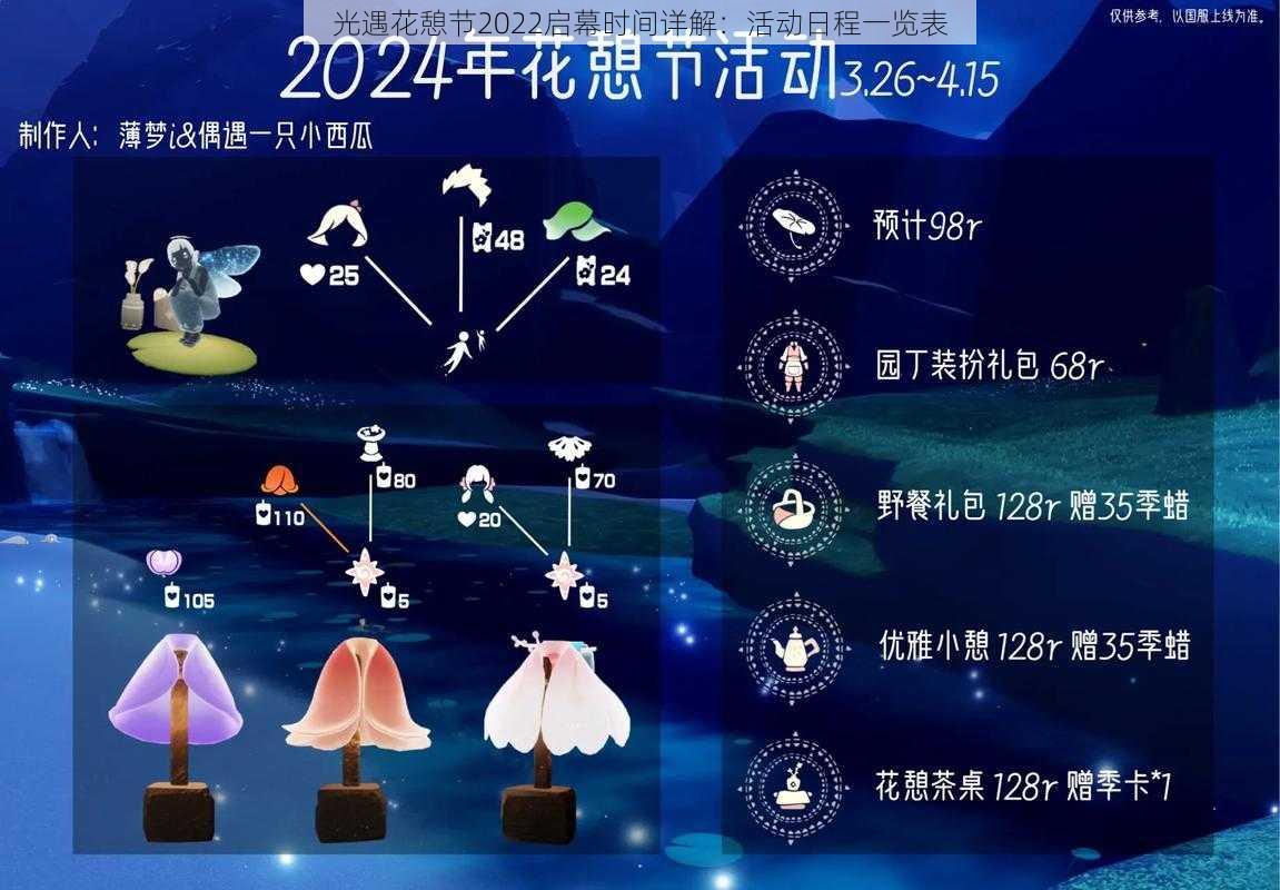 光遇花憩节2022启幕时间详解：活动日程一览表