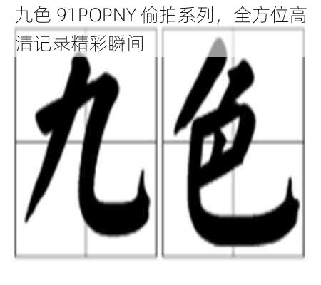 九色 91POPNY 偷拍系列，全方位高清记录精彩瞬间