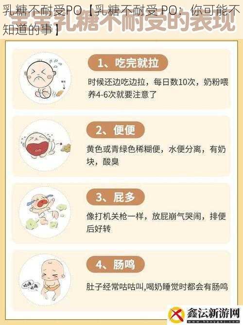 乳糖不耐受PO【乳糖不耐受 PO：你可能不知道的事】