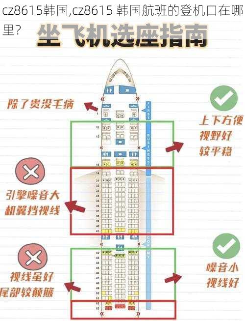 cz8615韩国,cz8615 韩国航班的登机口在哪里？