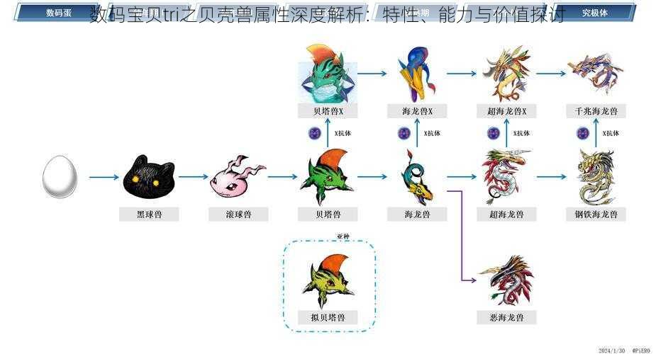 数码宝贝tri之贝壳兽属性深度解析：特性、能力与价值探讨