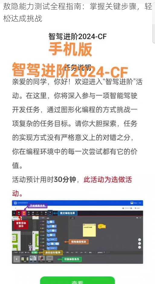 敖隐能力测试全程指南：掌握关键步骤，轻松达成挑战