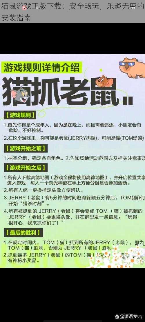 猫鼠游戏正版下载：安全畅玩，乐趣无穷的安装指南